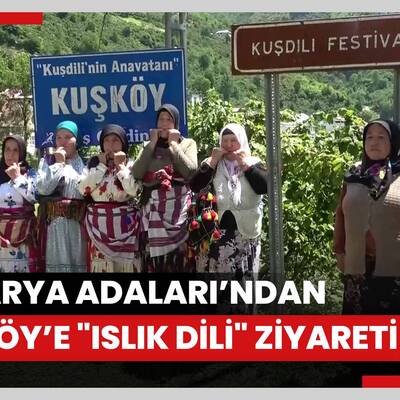 Kanarya Adaları’ndan Kuşköy’e "Islık Dili" ziyareti
