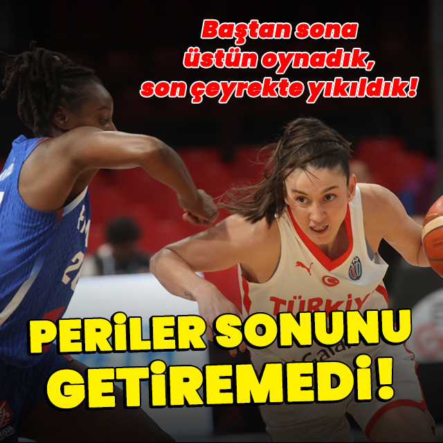 Potanın Perileri Fransa'ya mağlup!