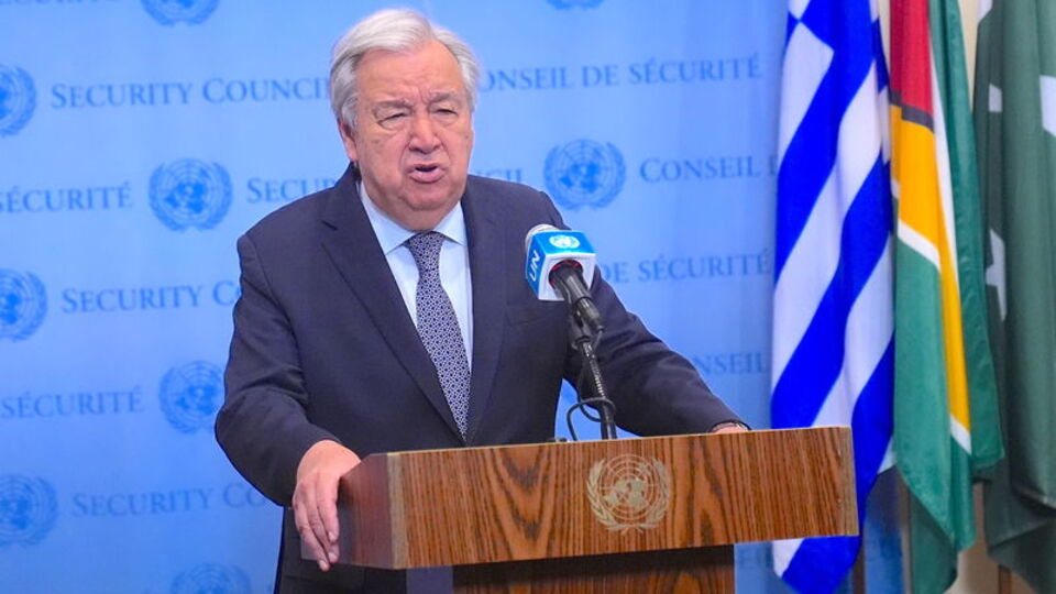 Guterres: Derin endişe duyuyorum