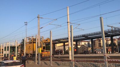 Elektrik akımına kapılan işçi yaralandı