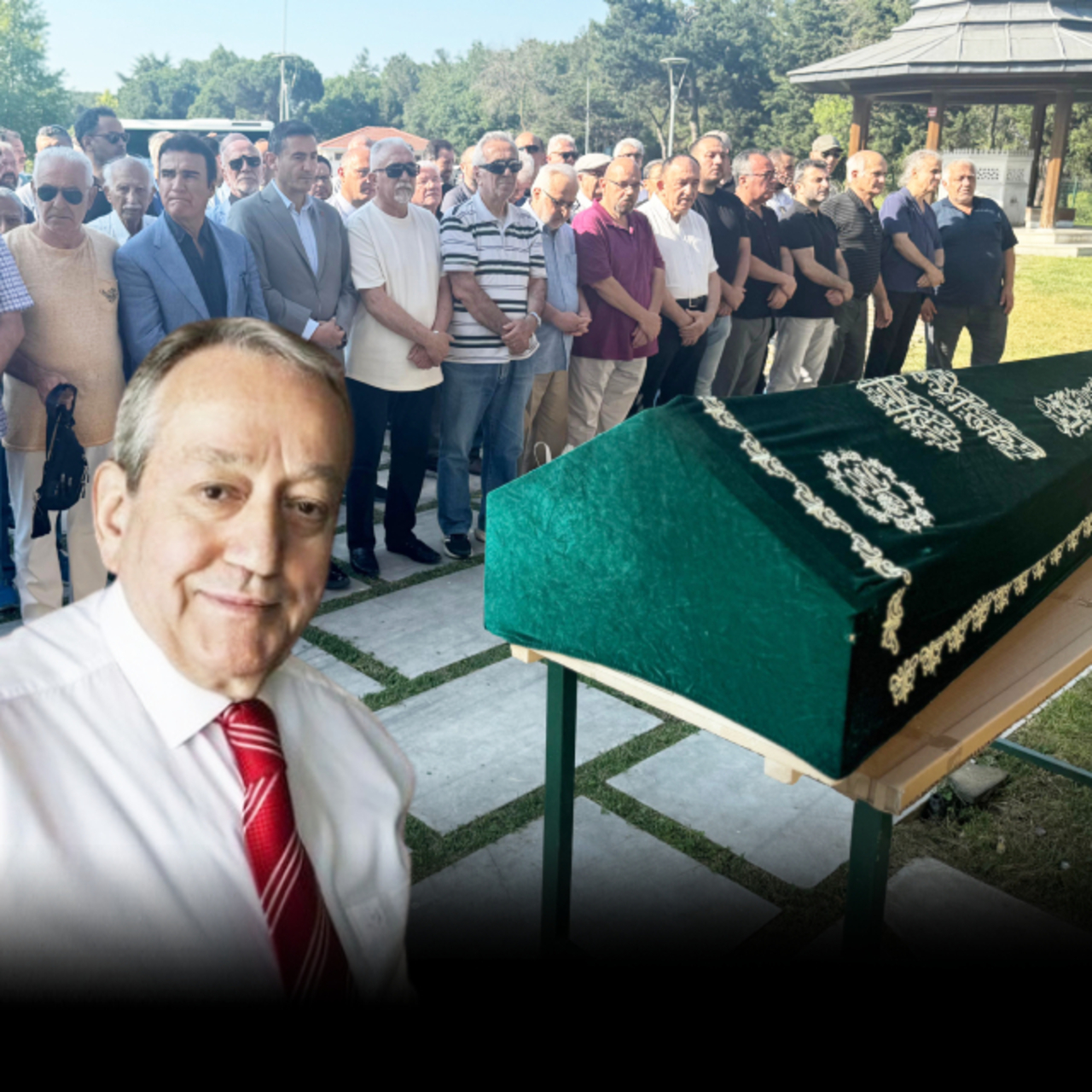 Son yolculuğuna uğurlandı