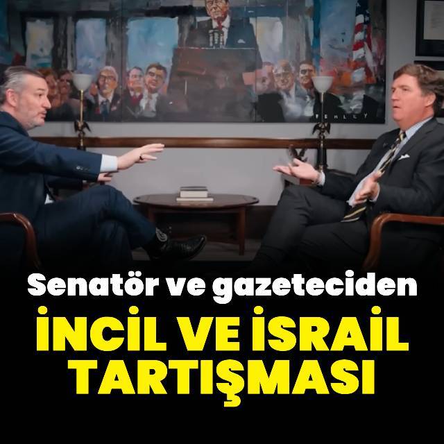 ABD'li senatör ile gazeteci arasında İsrail tartışması