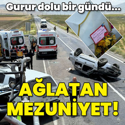 Gurur dolu bir gündü... Ağlatan mezuniyet!