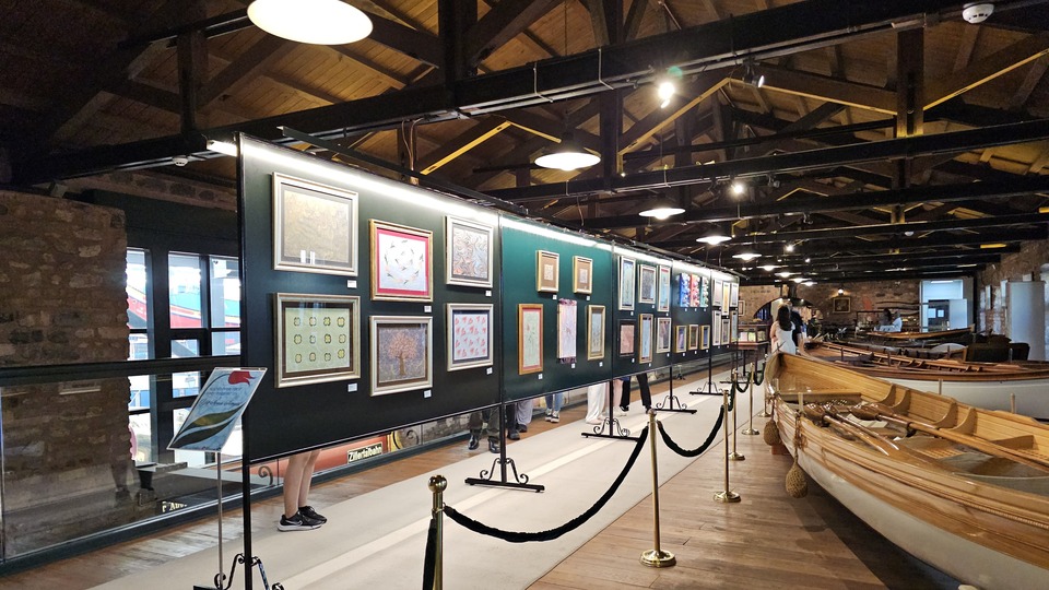 Rahmi M. Koç Müzesi'nde boyanın suyla dansı