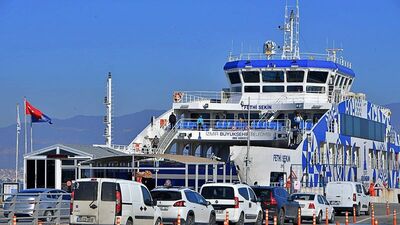 İzmir'de feribot ücretlerine zam