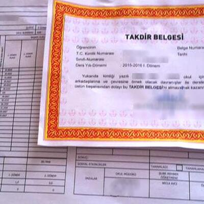 Takdir teşekkür hesaplama nasıl yapılır?