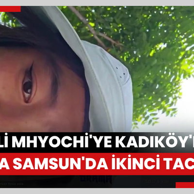 Koreli Mhyochi'ye Kadıköy'den sonra Samsun'da ikinci taciz!
