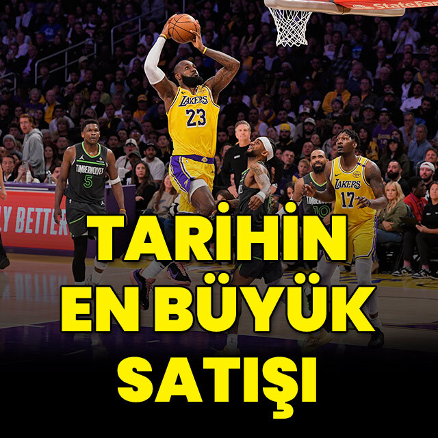Tarihin en büyük satışı