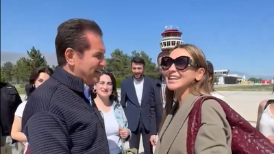 Sarıgül, Hadise'yi böyle karşıladı