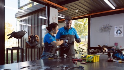 Atıklar eğitime dönüşüyor