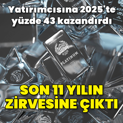 Platinin onsu 11 yılın zirvesini gördü