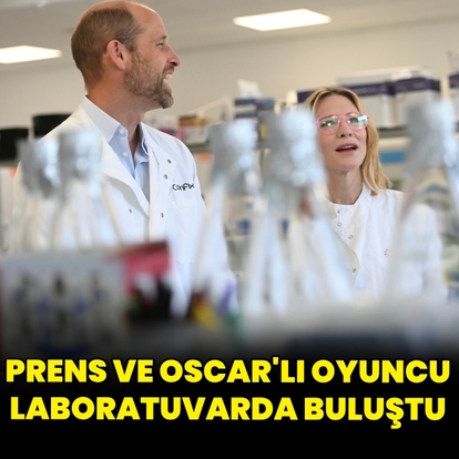 Laboratuvarda buluştular