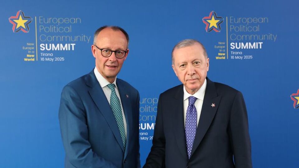 Cumhurbaşkanı Erdoğan, Almanya başbakanıyla görüştü