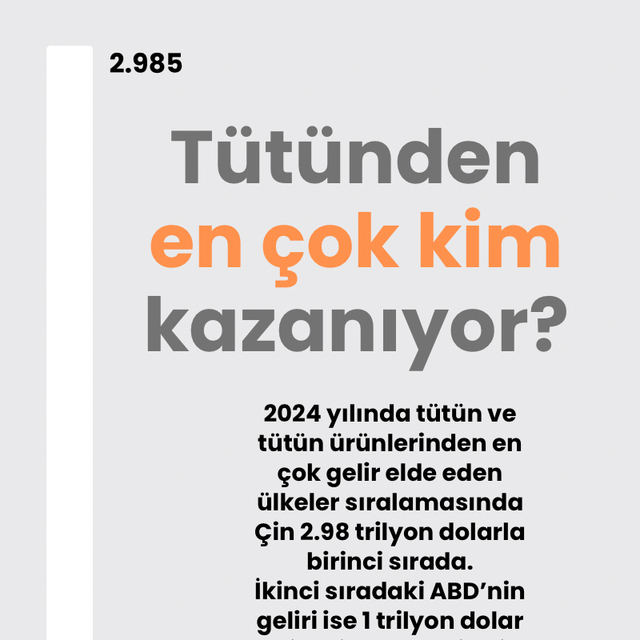 Tütünden en çok kim kazanıyor?