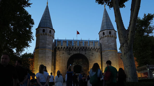 Topkapı Sarayı geceleri de gezilebilecek