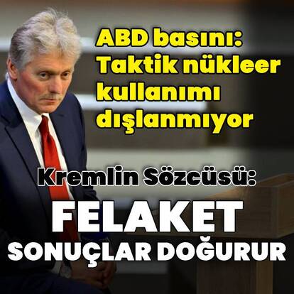 "ABD taktik nükleeri dışlamıyor"