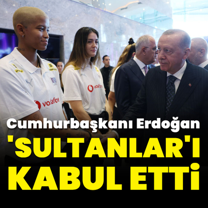 Cumhurbaşkanı Erdoğan, Sultanlar'ı kabul etti