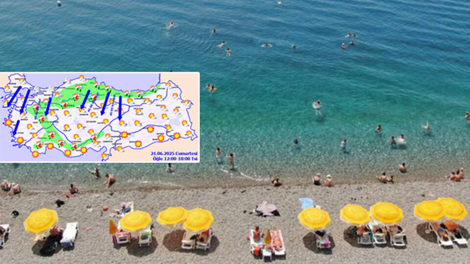 Sıcaklık batıda ve kuzeyde düşüyor! Bugün hava nasıl olacak?