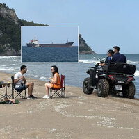 İnkumu sahilinde çevre katliamı! 2 gün deniz yasağı!