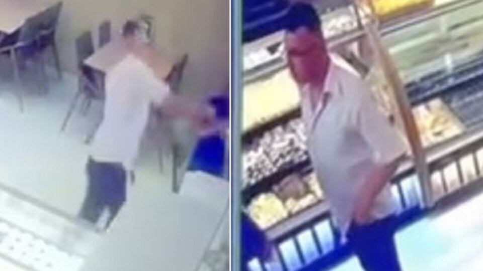 18 yıl önce komşusunu öldürmüş! Pastanede dehşet kamerada!