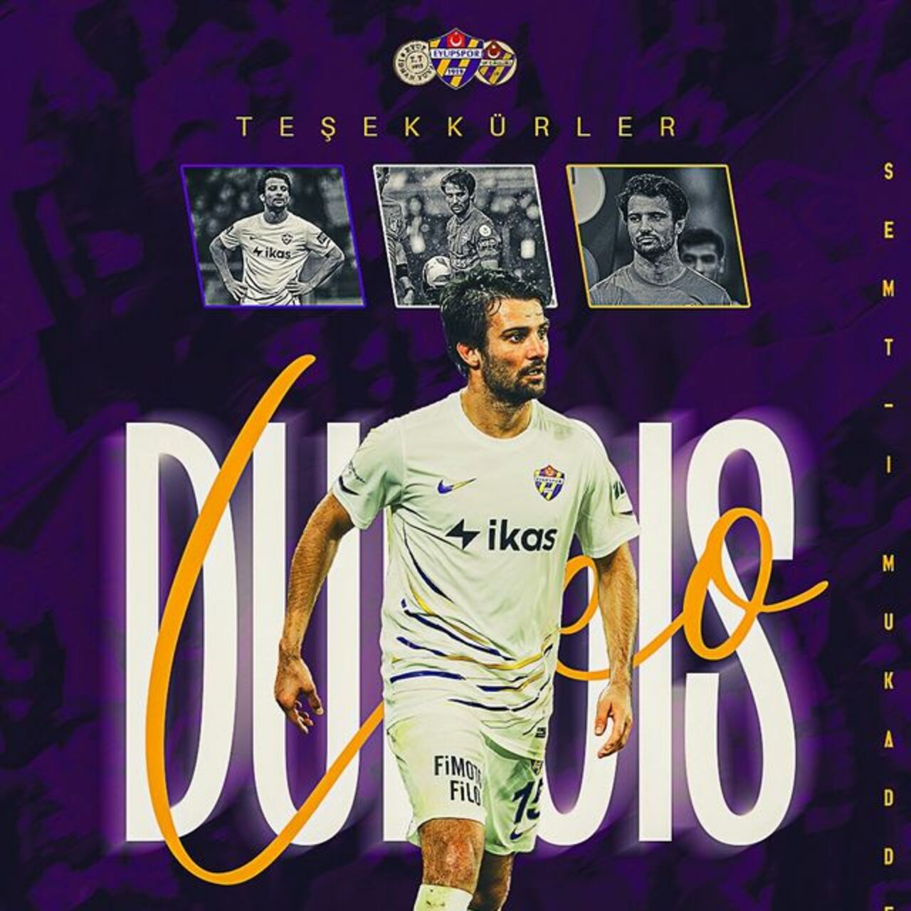 Eyüpspor, Leo Dubois'le yollarını ayırdı!