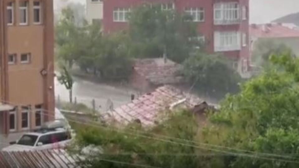 Haziran ayında dolu şaşkınlığı