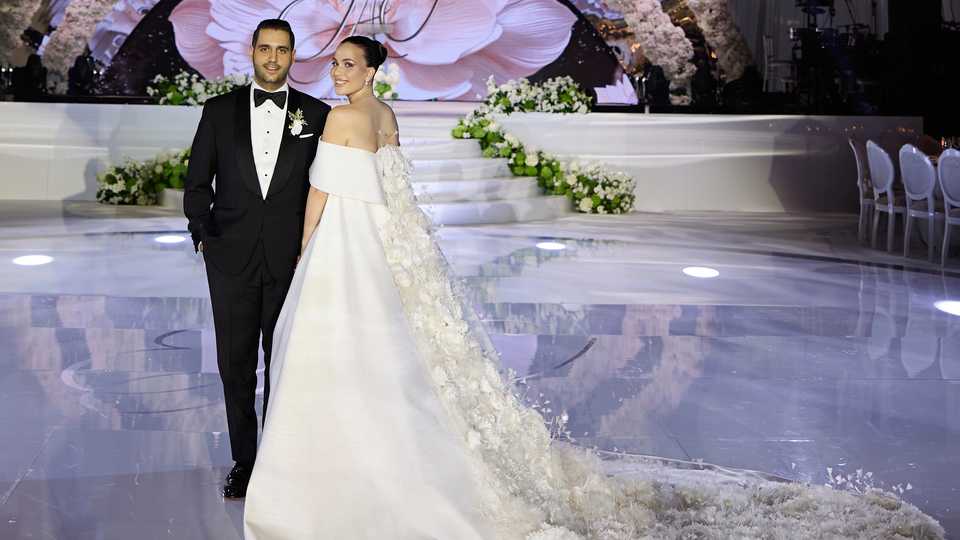 Sinan Engin'in kızı evlendi