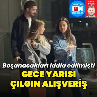 Gece yarısı mağaza açtırdı