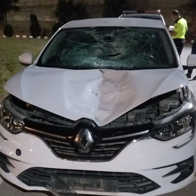 Otomobilin çarptığı yaya öldü