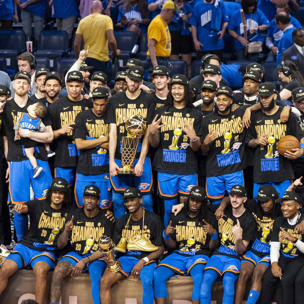 NBA'de şampiyon Oklahoma City Thunder!