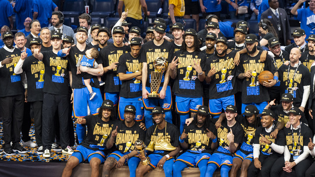 NBA'de şampiyon Oklahoma City Thunder!