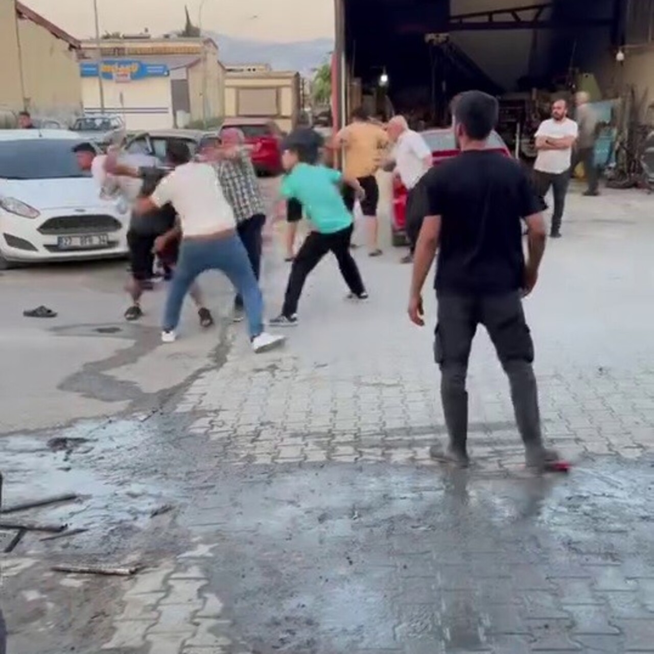 Kaza sonrası meydan savaşı!