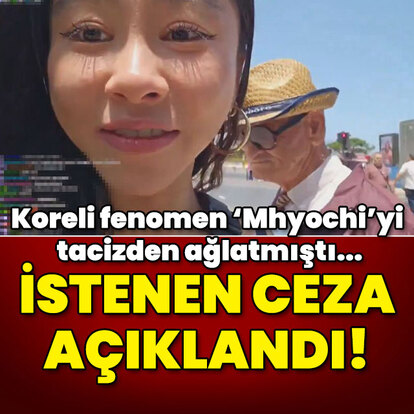 Güney Koreli fenomen 'Mhyochi'yi tacizden ağlatmıştı! İstenen ceza belli oldu!