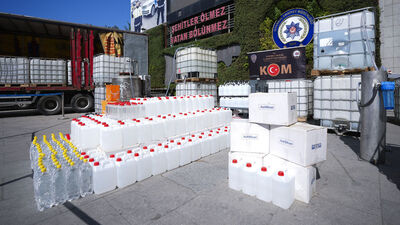 İstanbul'da sahte içki operasyonu: 9 gözaltı