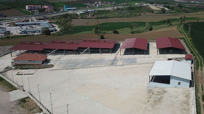 Havza'da canlı hayvan pazarı kapatıldı