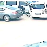 5 saniyede 4 milyon liralık hırsızlık! Gördü ama yetişemedi!
