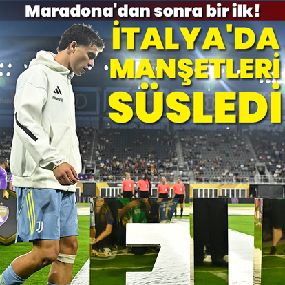 Kenan Yıldız, İtalya'da manşetleri süsledi!