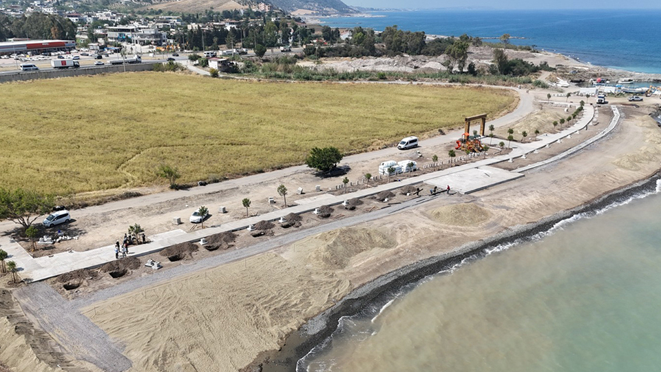 HBB'den Hatay'a yeni bir plaj