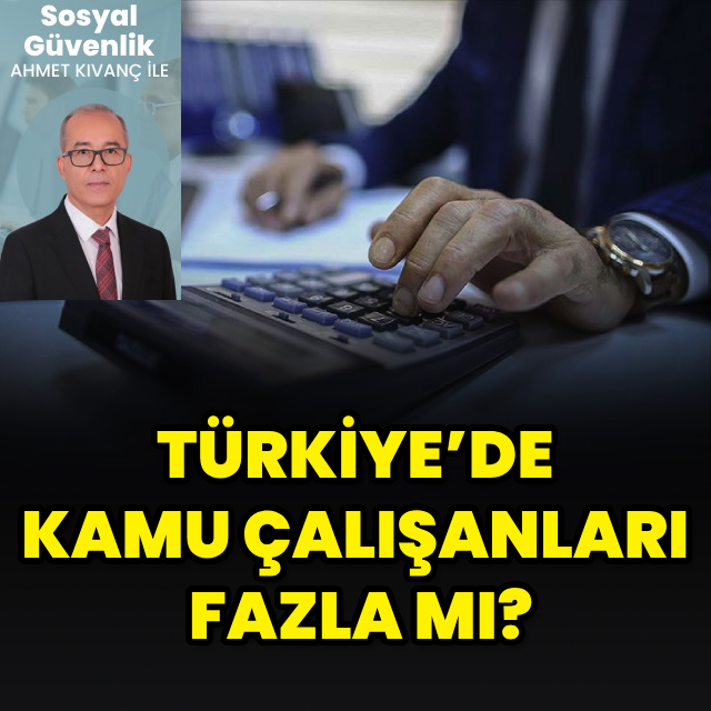 Türkiye’de kamu çalışanları fazla mı?