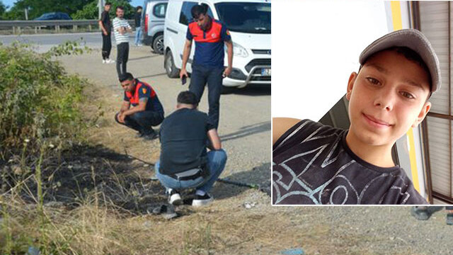 Kan donduran olay! Oltası yerde kaldı!