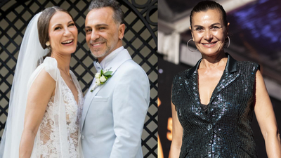 Gelinliği manevi annesinden