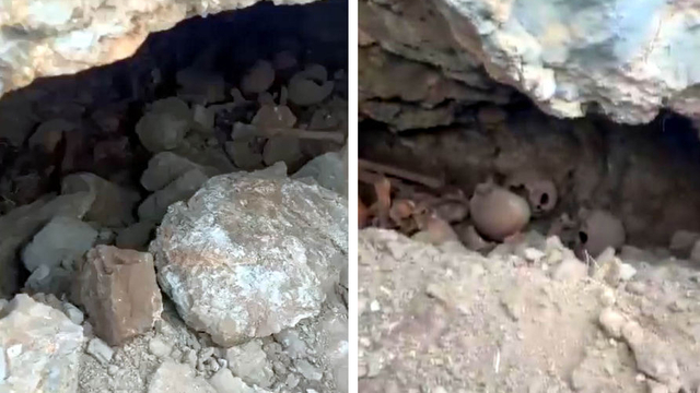 Çiftçi sebze ekerken buldu!