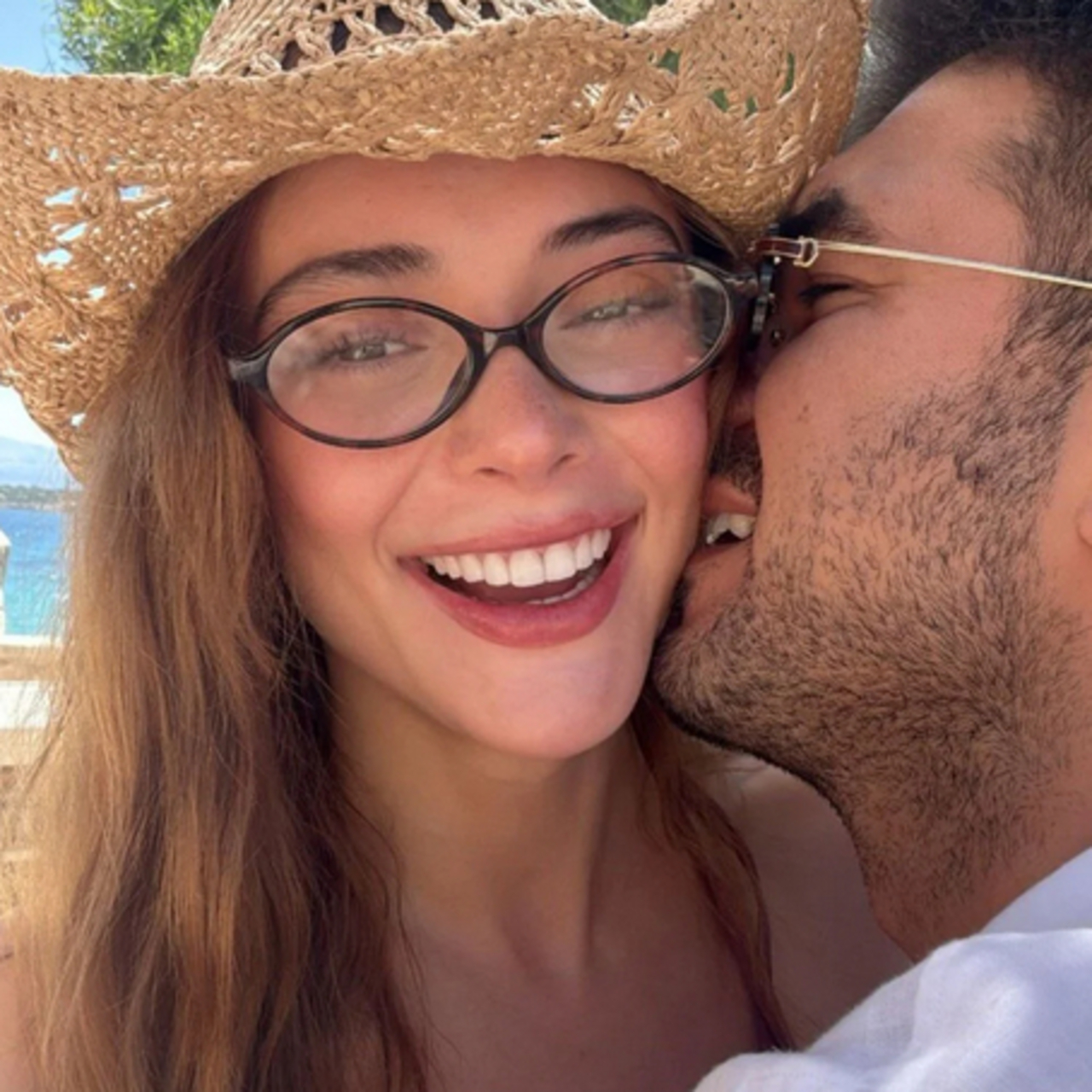 Tatilde aşk pozu