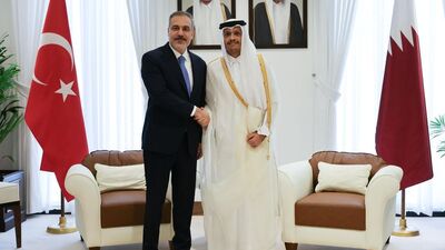 Bakan Fidan, Al Sani ile görüştü