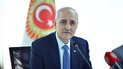 Meclis Başkanı Kurtulmuş, grup başkanları ve grup başkanvekilleriyle bir araya geldi