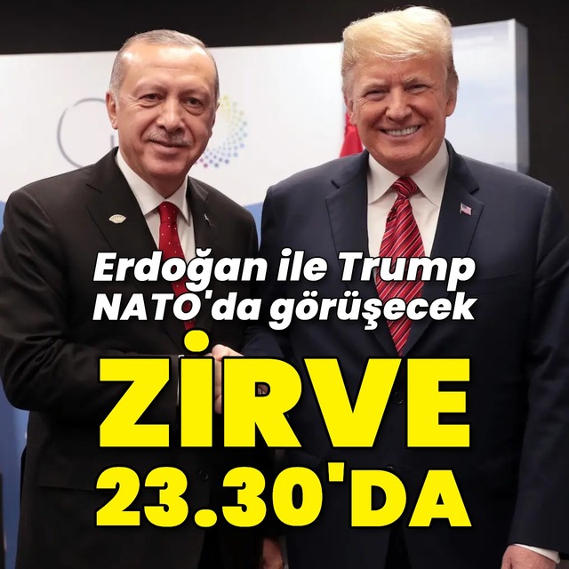 Cumhurbaşkanı Erdoğan, ABD Başkanı Trump ile görüşecek