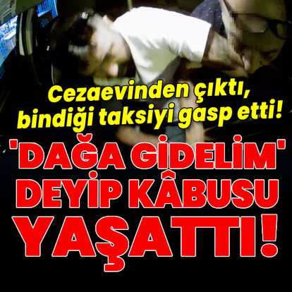 Dağa gitmek istedi, kâbusu yaşattı!