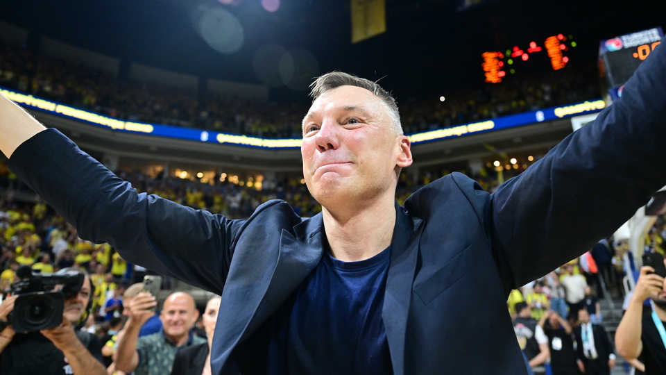 Sarunas Jasikevicius: Çok gururluyum
