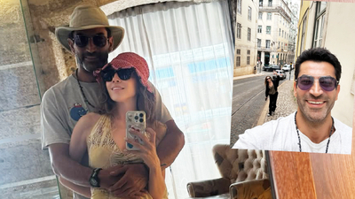 Sinem ile Kenan tatilde