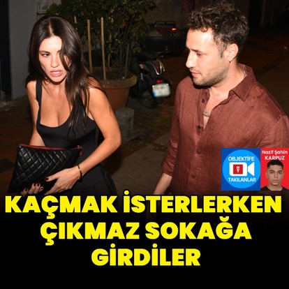 Kaçmak isterken çıkmaz sokağa girdiler